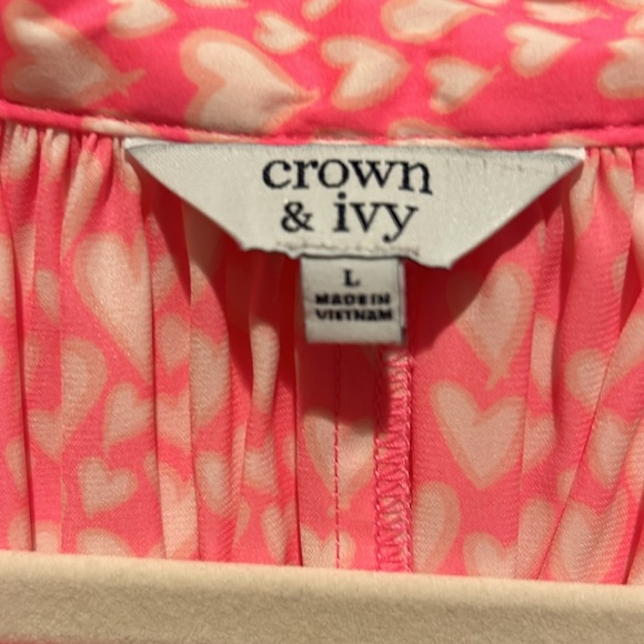 Darling Women’s Hearts Blouse - Picture 6 of 11